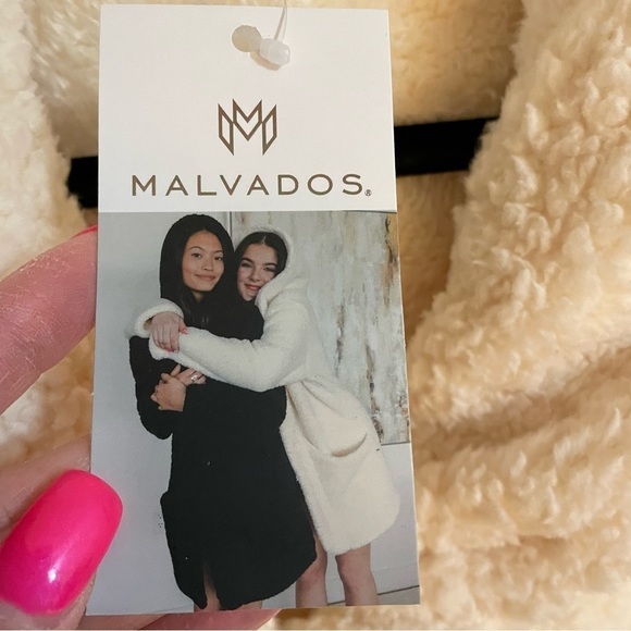 Malvados Sherpa Robigan in Sand Robe/Cardigan/ Coat - Picture 12 of 12